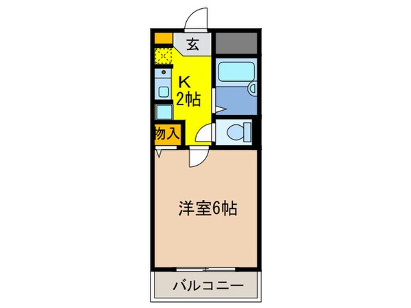 グリーンライフ箕面の物件間取画像